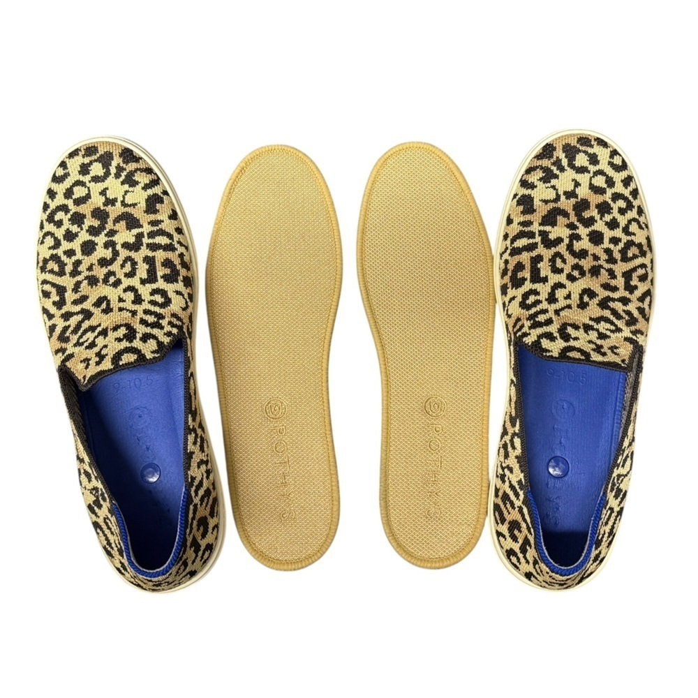 Rothy's Desert Camo Cat The Sneaker Size 10 slip-on animal print comfort flats - Picture 10 of 10
